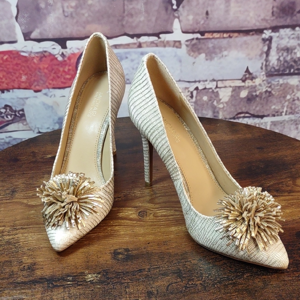 Michael Kors "Lolita" Leather Pumps